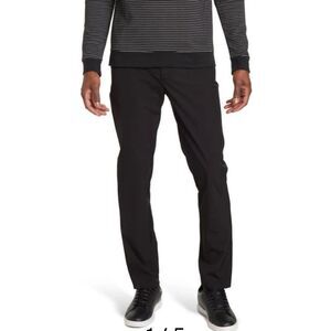 Thomas Dean Nylon Blend‎ Performance Pants Black Size XXL 2XL